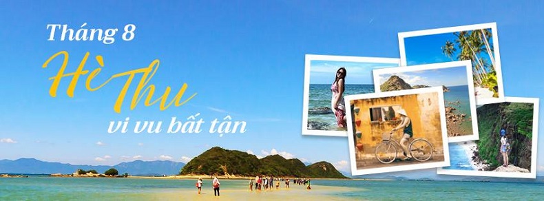 Tháng 8 hè thu vi vu bận tận