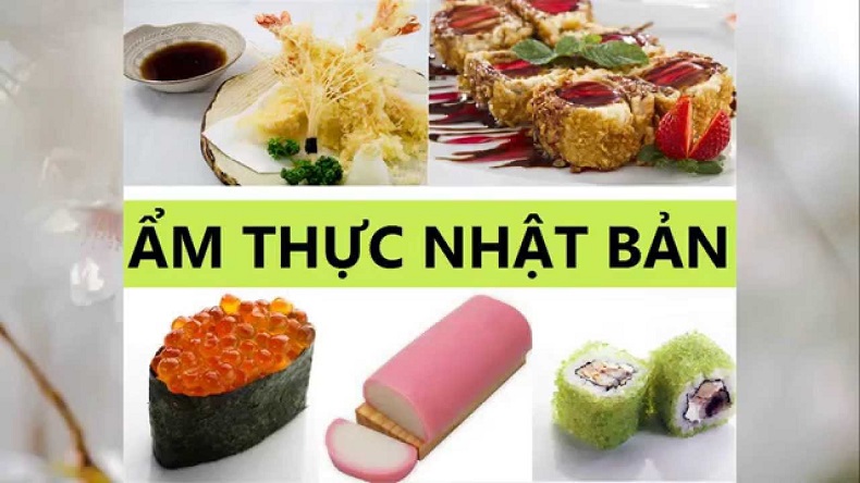 đặc điểm ẩm thực Nhật Bản