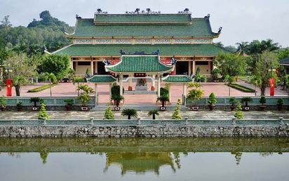 Toàn cảnh Văn Miếu Trấn Biên