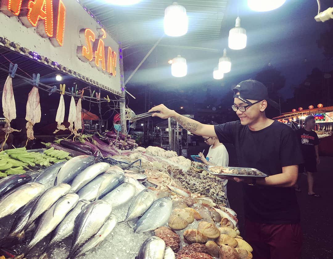 ẩm thực tại chợ đêm Cần Thơ