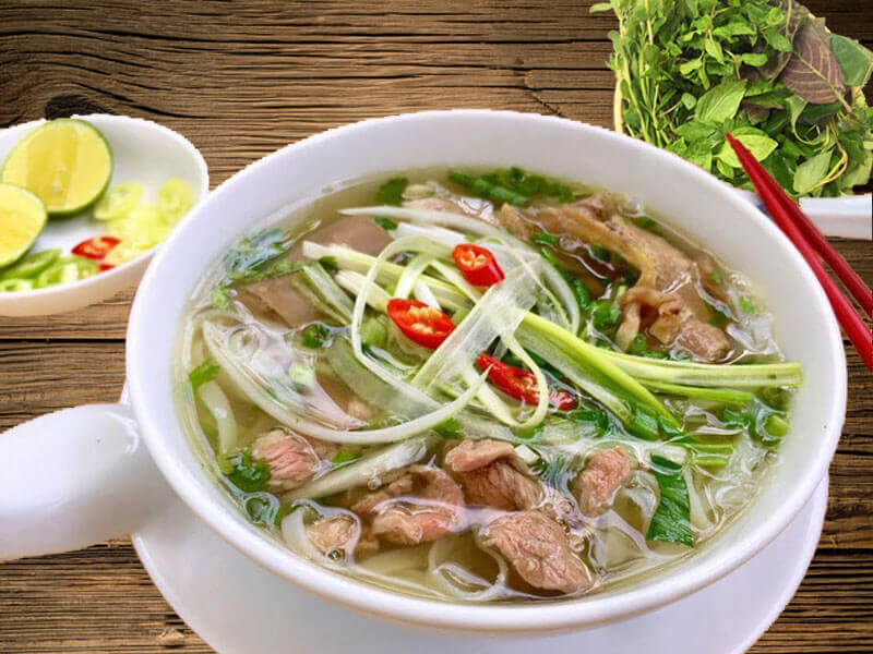 Ăn ngon Hà Nội phở bò