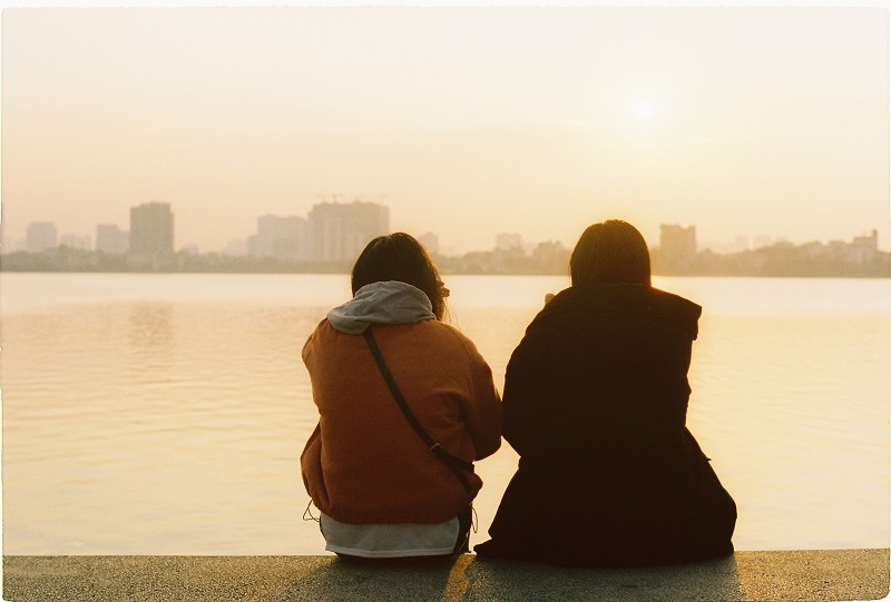 Ảnh mùa đông Hà Nội về tình yêu