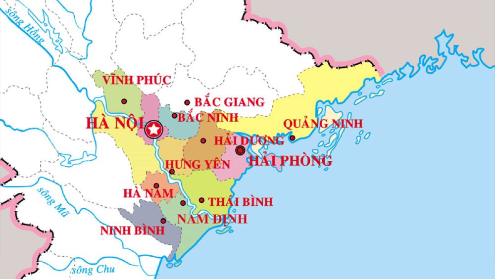 Vùng Đồng Bằng Sông Hồng