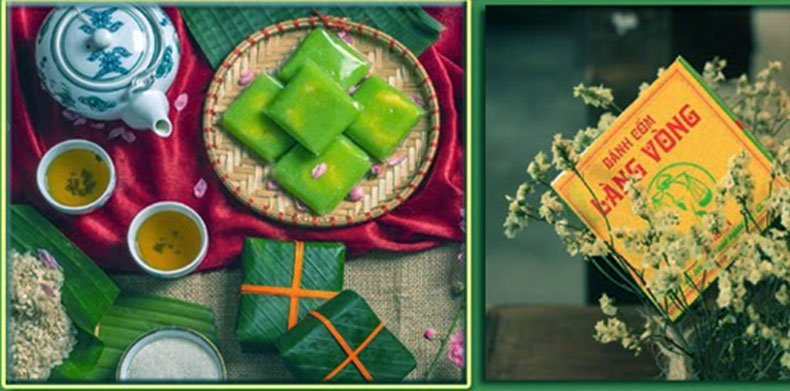 Bánh cốm Hà Nội Bà Hoản