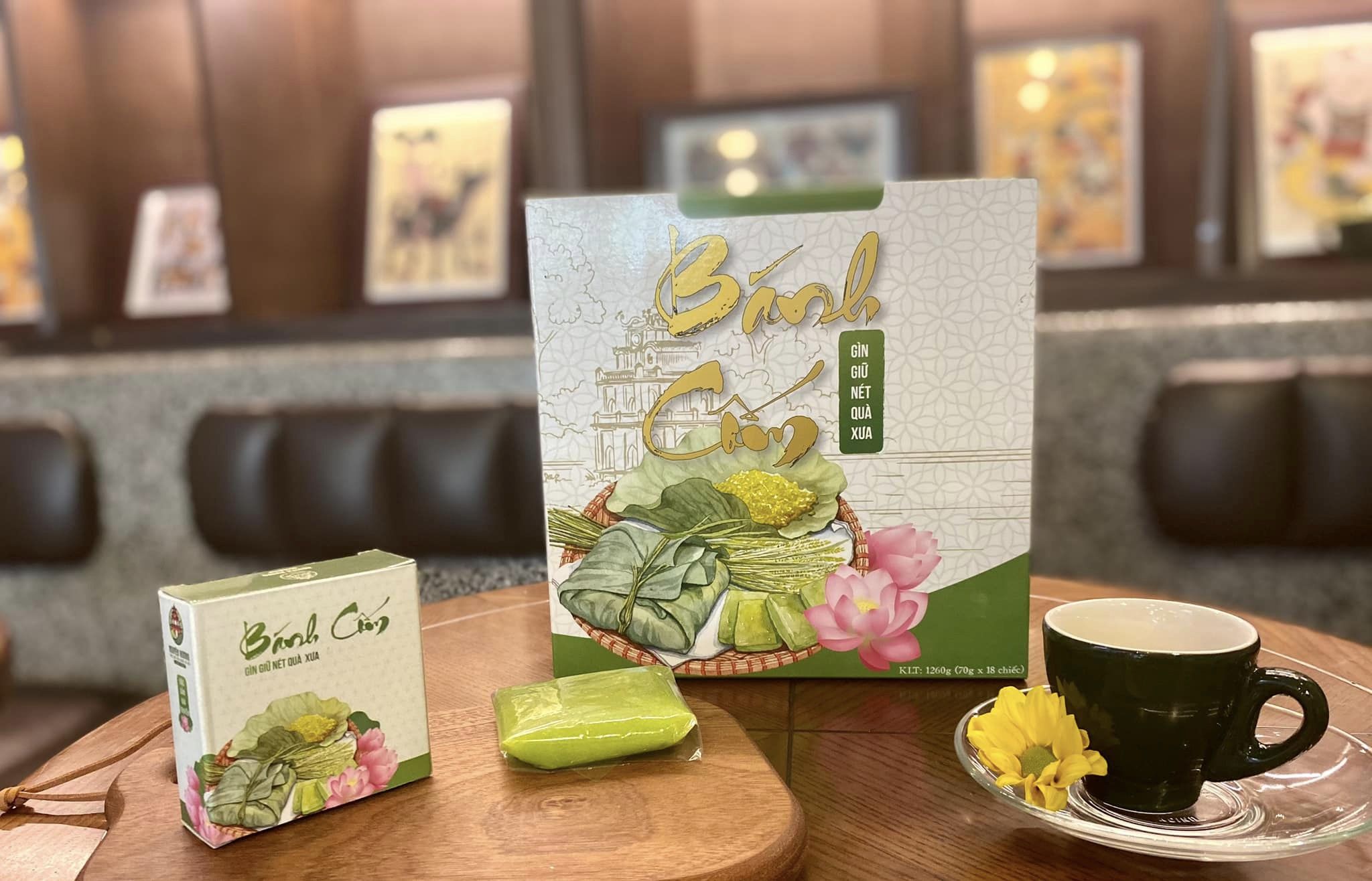 Bánh cốm Hà Nội Nguyên Hương