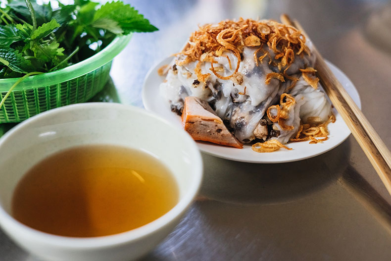 Bánh cuốn Hà Nội bà Xuân