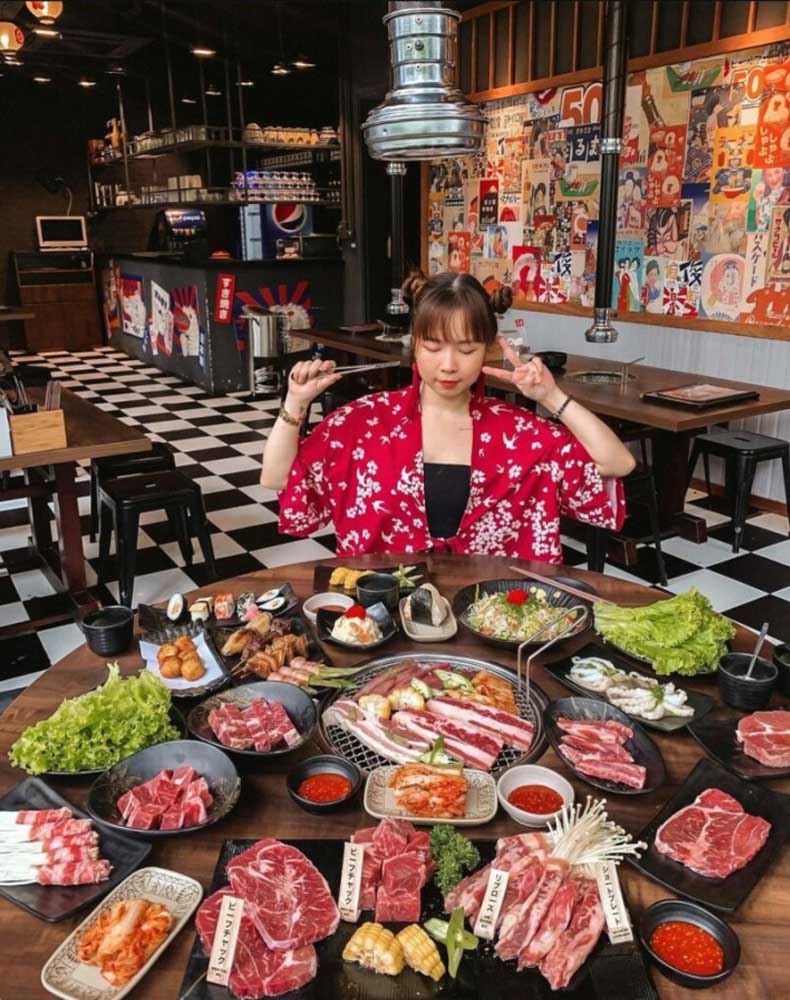 Buffet nướng Yakimono 