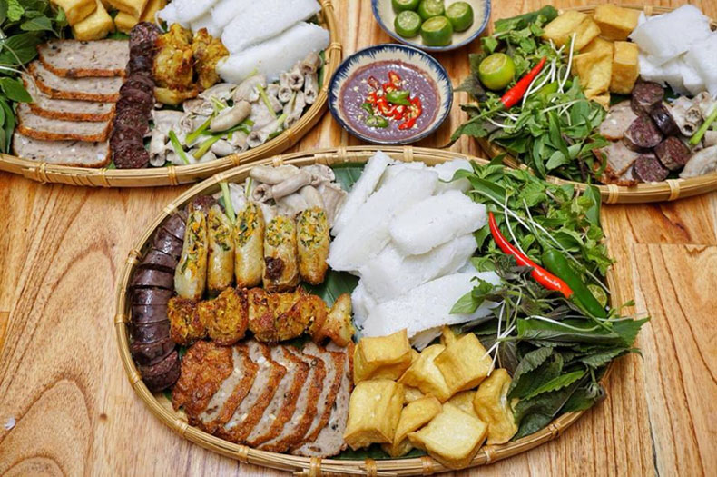 Bún đậu mắm tôm Đoàn Trần Nghiệp