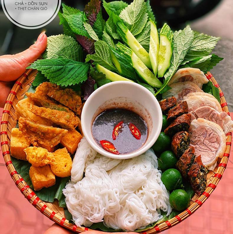 Bún đậu mắm tôm Đông Thái