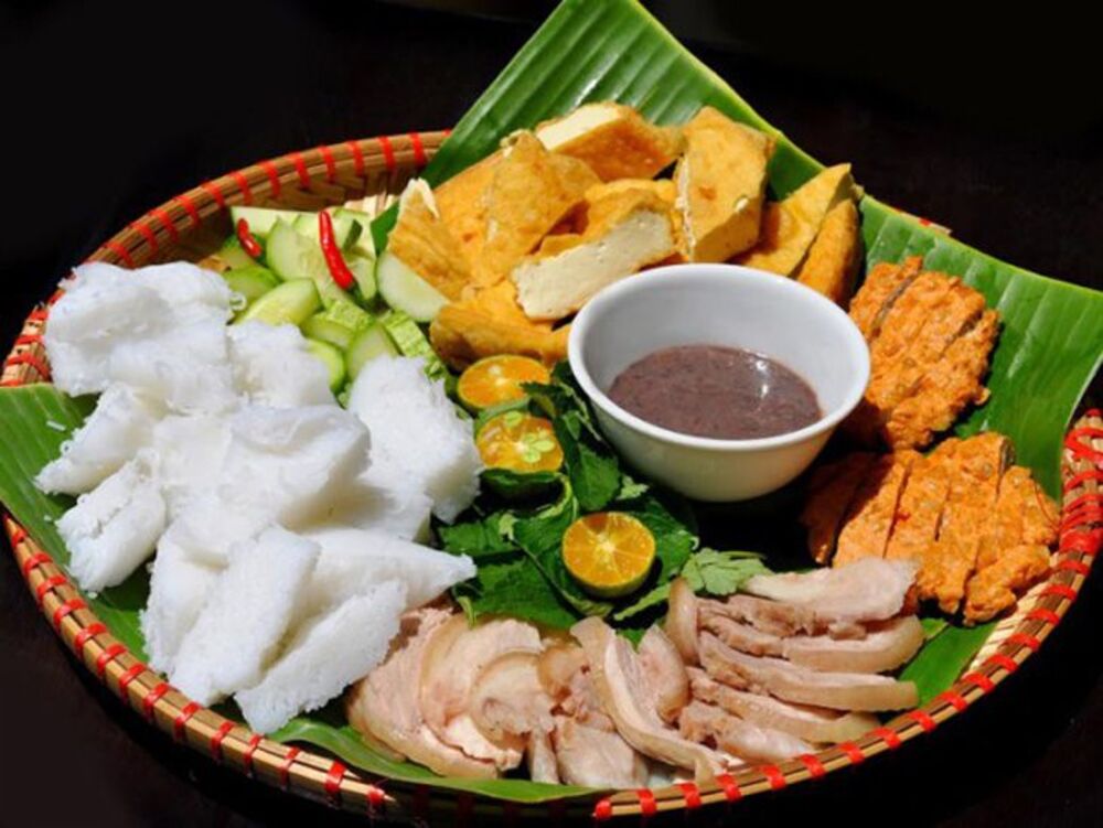 Bún đậu mắm tôm Nghĩa Tân