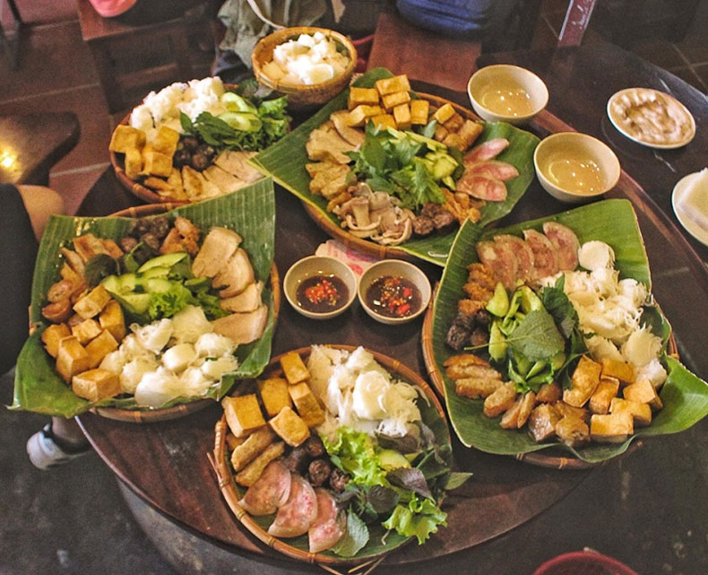 Bún đậu mắm tôm Phan Phù Tiên