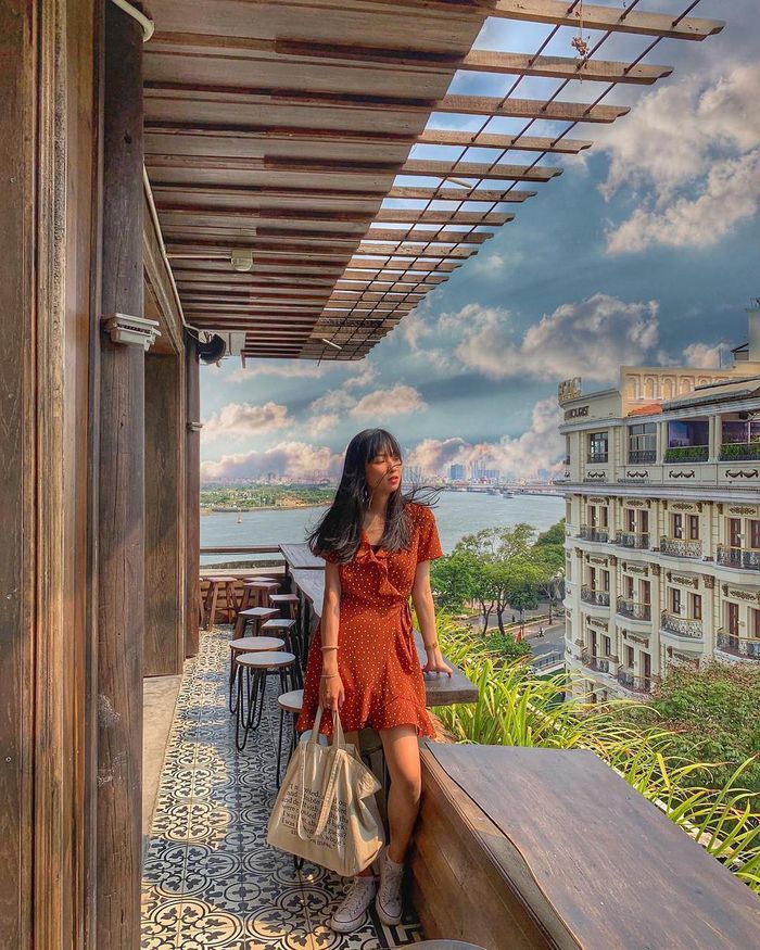quán cafe đẹp ở Sài Gòn - Cô Ba Sài Gòn Rooftop