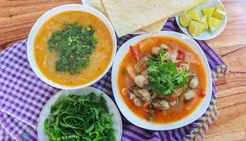 cháo hàu ở Quán Hàu