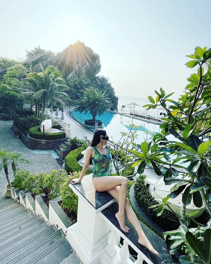 góc chụp ảnh tại Mgallery Cát Bà