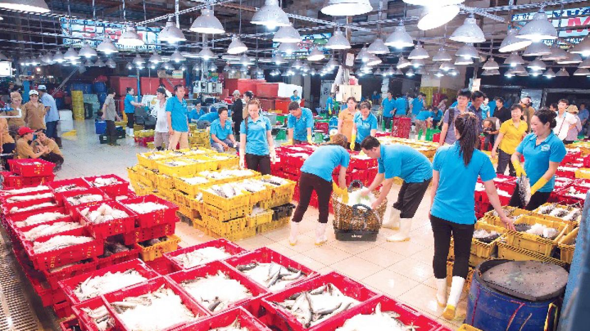 Chợ đầu mối Bình Điền có gì