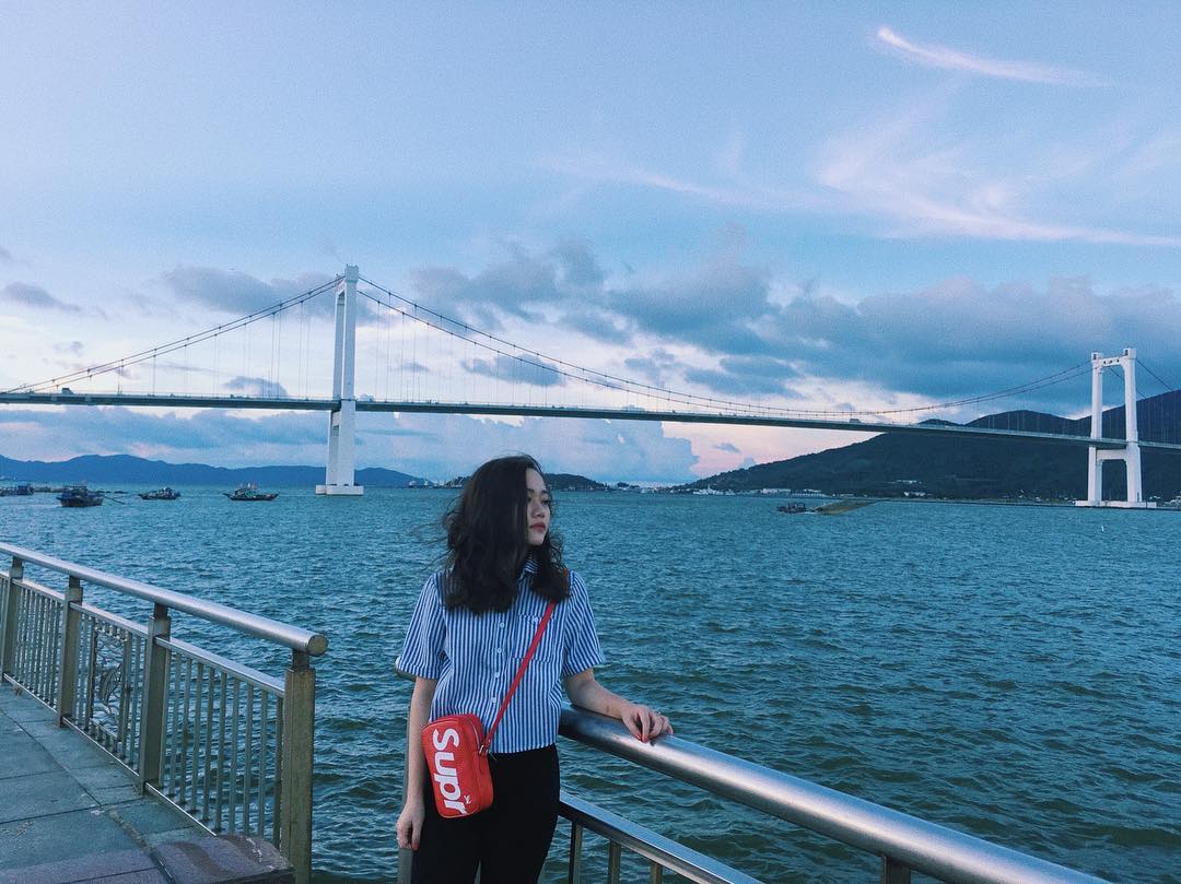 Chụp ảnh sống ảo Cầu Thuận Phước Đà Nẵng