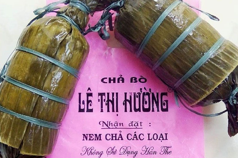 Chả bò Đà Nẵng bà Hường