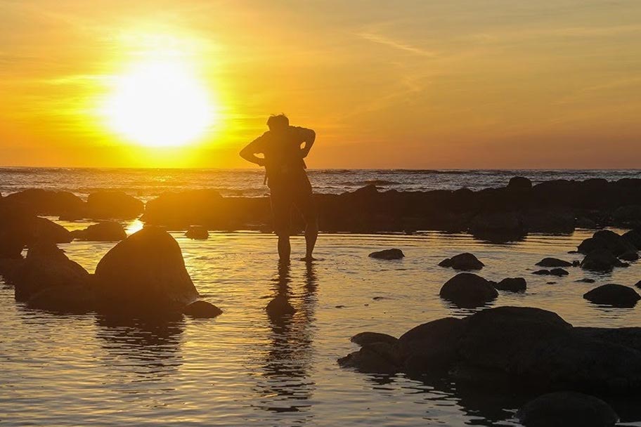 đi bắt ộc tại Hòn Chồng