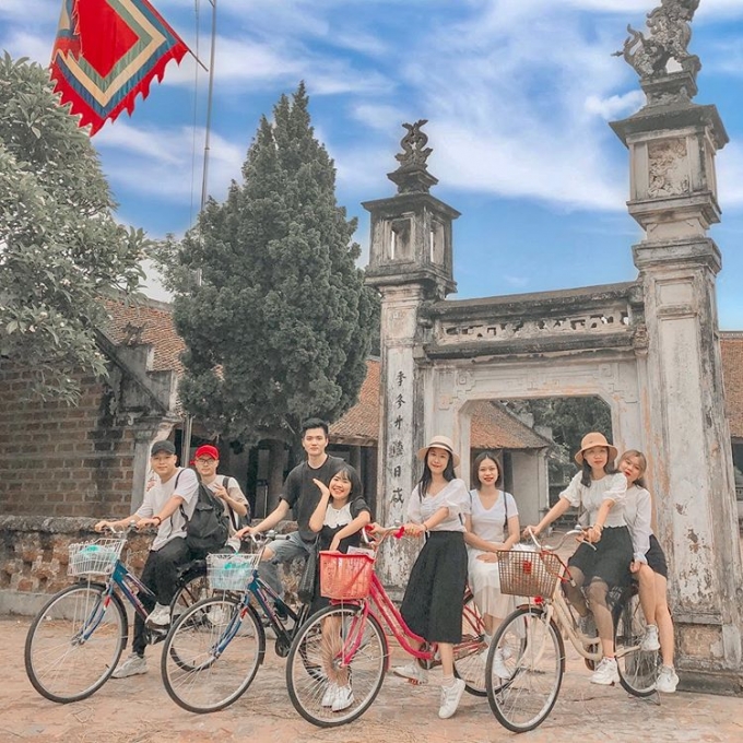 vẻ đẹp làng cổ Đường Lâm