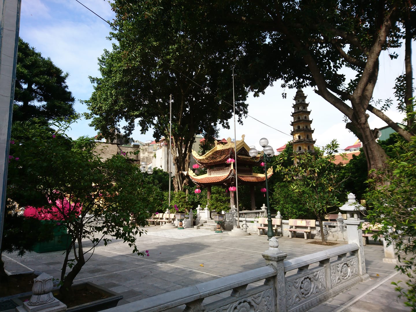 Kiến trúc tổng quan chùa Liên Phái