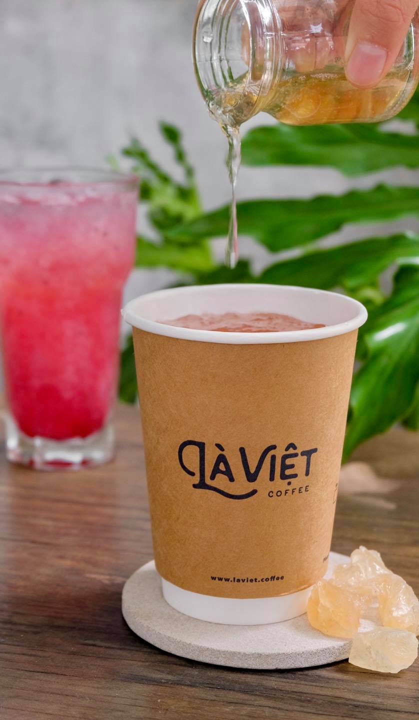 Là Việt Coffee menu trà