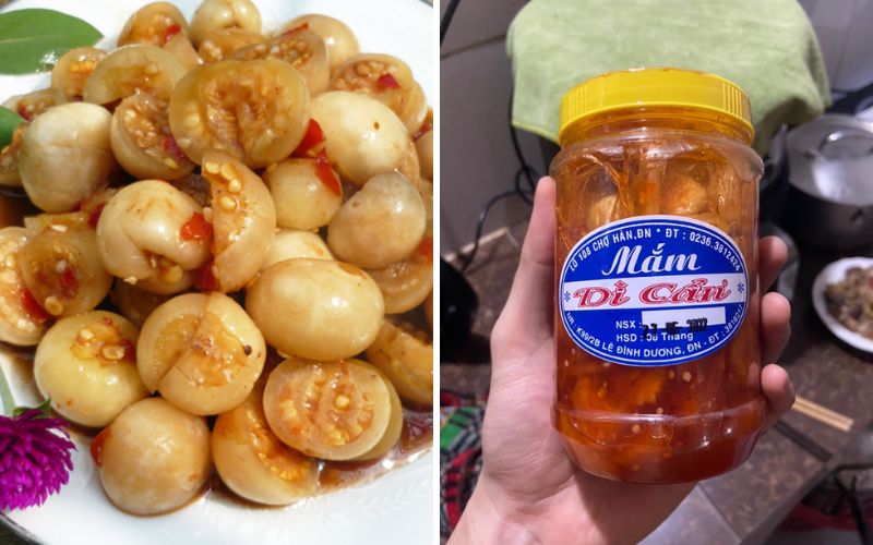 Mắm nêm bà Cẩn mắm cà pháo