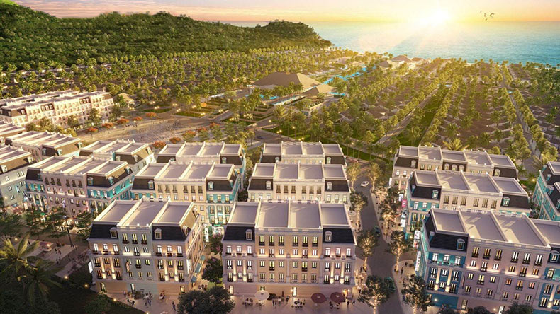 Shophouse Melodia bãi Kem Sun Phú Quốc