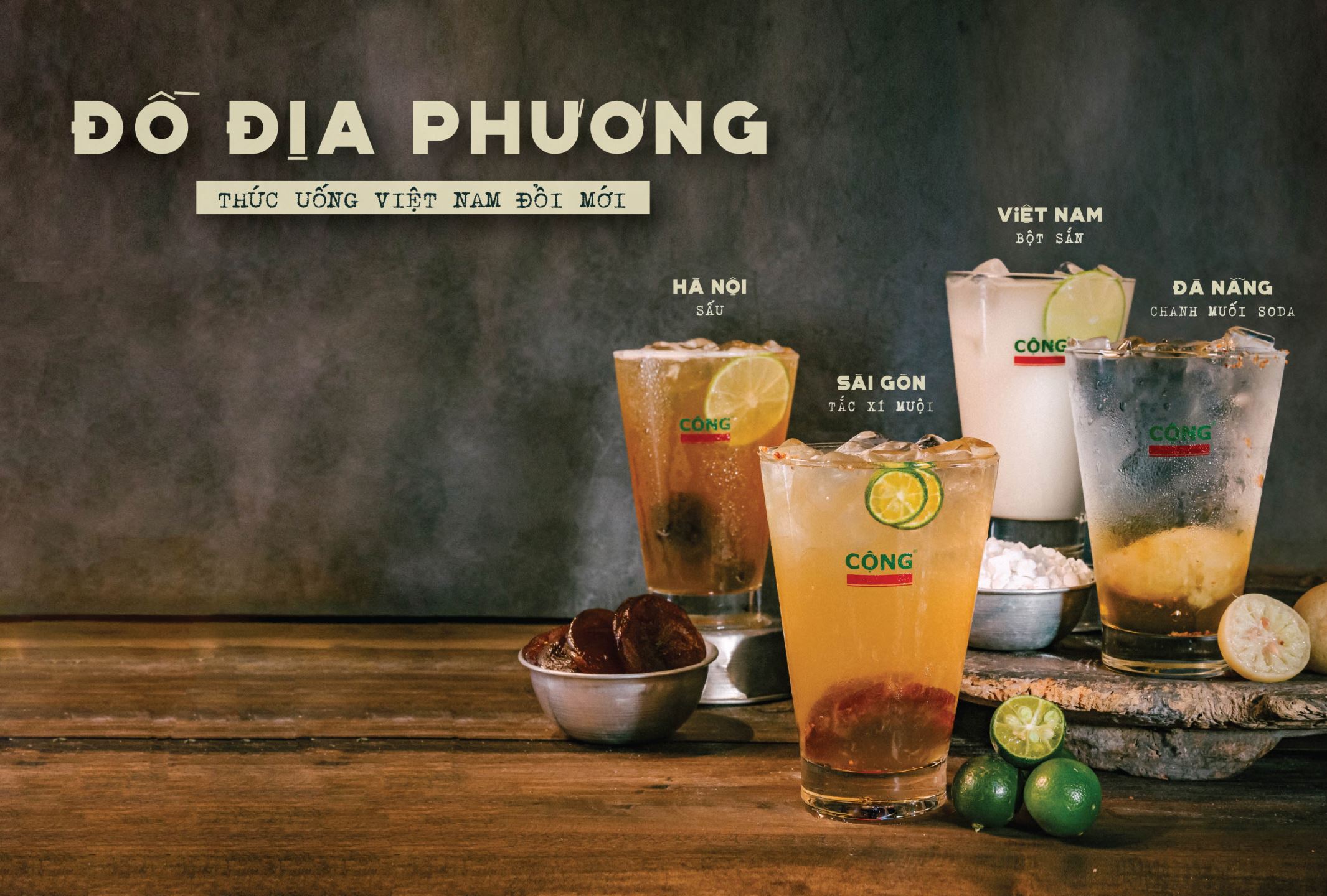 Thực đơn Cộng Cafe Đà Nẵng