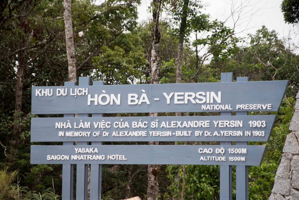 nhà bác sĩ Alexandre Yersin tại Hòn Bà