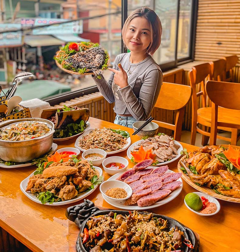 Quán ăn ngon ở Sapa Nhà hàng Già Bản Sapa