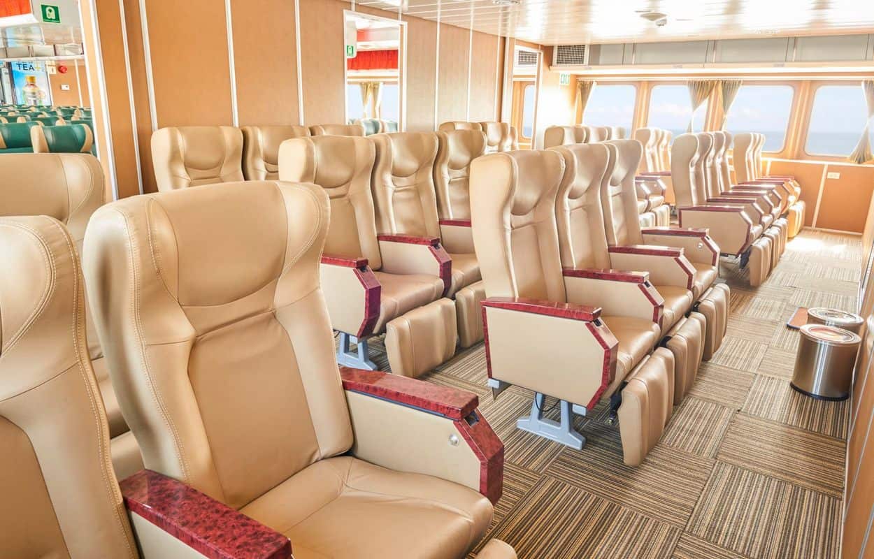 Nội thất tàu Phú Quốc Express