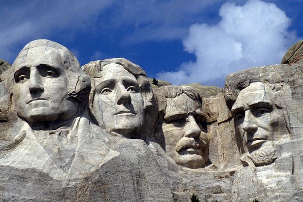 chân dung 4 vị tổng thống núi Rushmore
