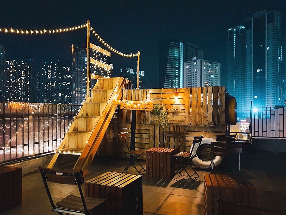 Quán cafe chill ở Sài Gòn - Chạng Vạng Rooftop