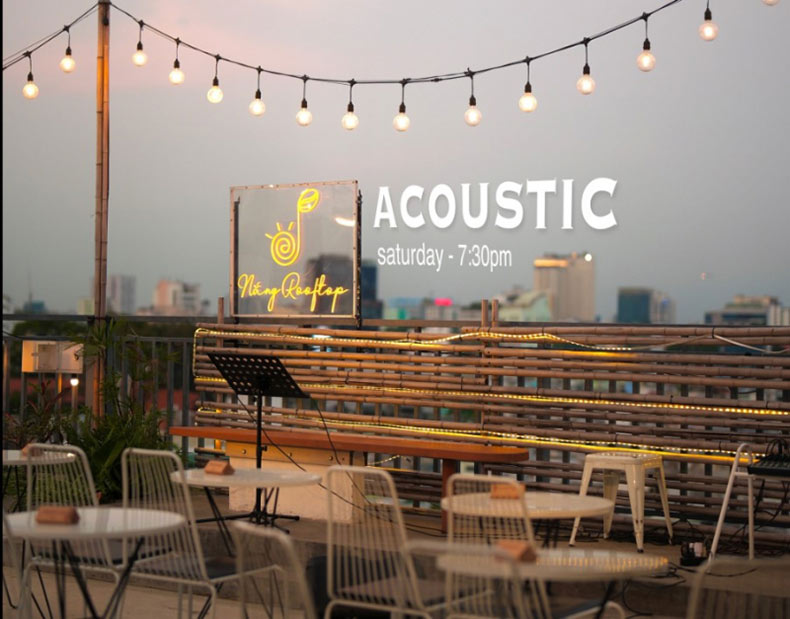 Quán cafe chill ở Sài Gòn - Nắng Rooftop Coffee