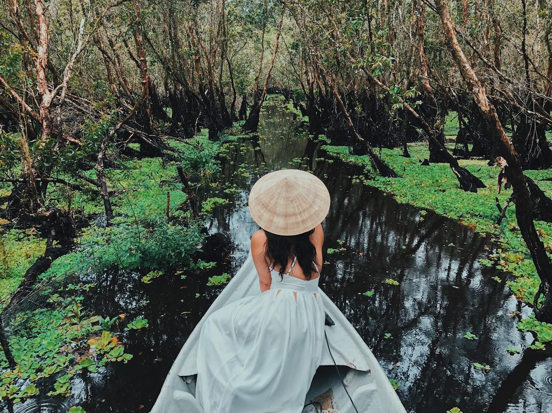 đi rừng Tràm Trà Sư An Giang