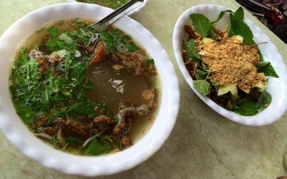 Sáng ăn gì ở Hà Nội miến lươn Đông Thịnh
