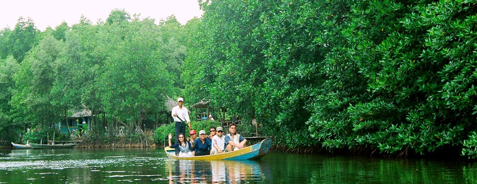 khu du lịch Vàm Sát - rừng ngập mặn Cần Giờ