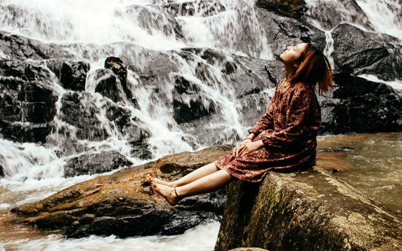 Thác Li Liang cao nguyên Di Linh