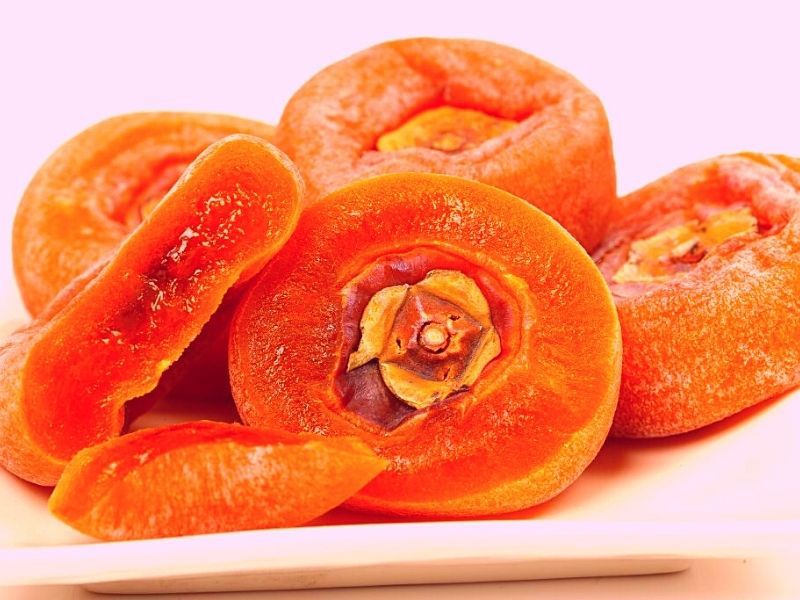 hồng sấy đặc sản mùa thu tháng 9 Nhật Bản