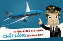 Tôi có thể mang theo rượu hoặc chất lỏng có cồn lên máy bay