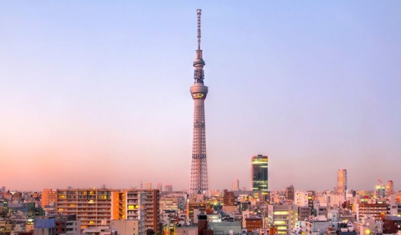 Tháp truyền hình skytree - Tokyo Nhật Bản