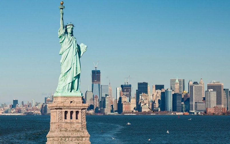 nét đặc trưng của tượng nữ thần tự do