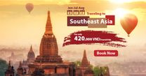 HOT: Update the best Southeast Asia flight fares in Jun, Jul and August