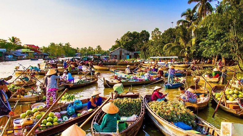 Trải nghiệm tết dương lịch ở miền tây sông nước