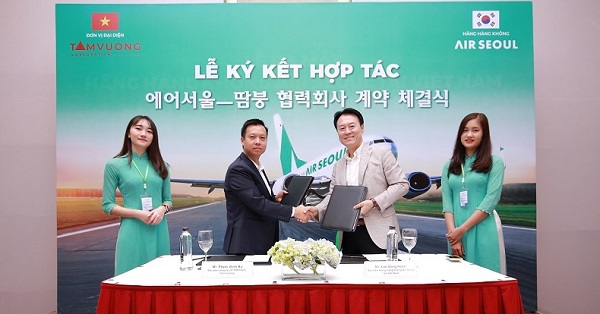 Tam Vương trở thành đại diện chính thức của Hãng hàng không Air Seoul tại Việt Nam