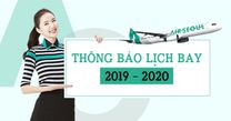 Lịch bay chi tiết của Hãng hàng không Air Seoul
