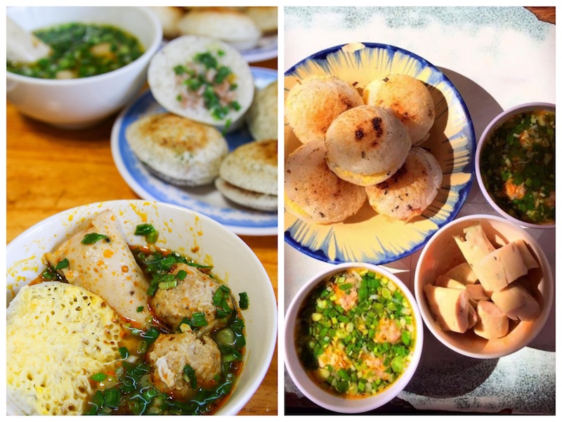 Bánh căn được bán nhiều ở phố Tăng Bạt Hổ, Đà Lạt