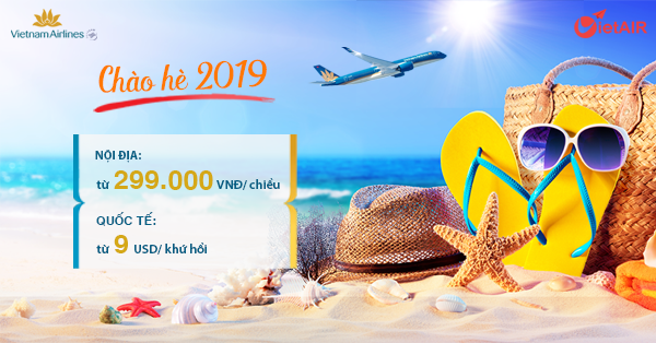 Vui đón hè sang với giá tốt bất ngờ từ Vietnam Airlines