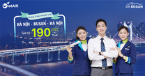 Tháng 3 săn khuyến mại HOT từ Air Busan