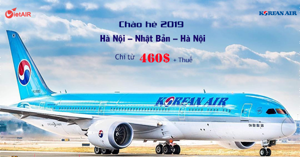 Korean Air tiếp tục đem đến khuyến mại hấp dẫn cho hành trình đi Nhật Bản